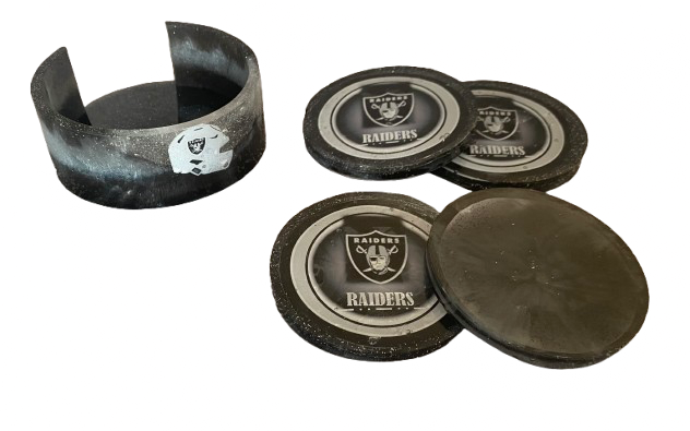 5pc Coaster Set (Football Team)