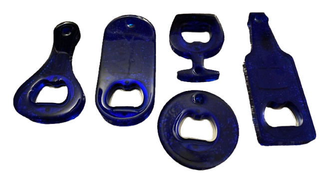 5pc Bottle Opener Set (Football Team)