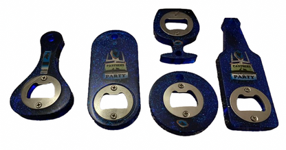 5pc Bottle Opener Set (Football Team)