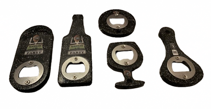 5pc Bottle Opener Set (Football Team)